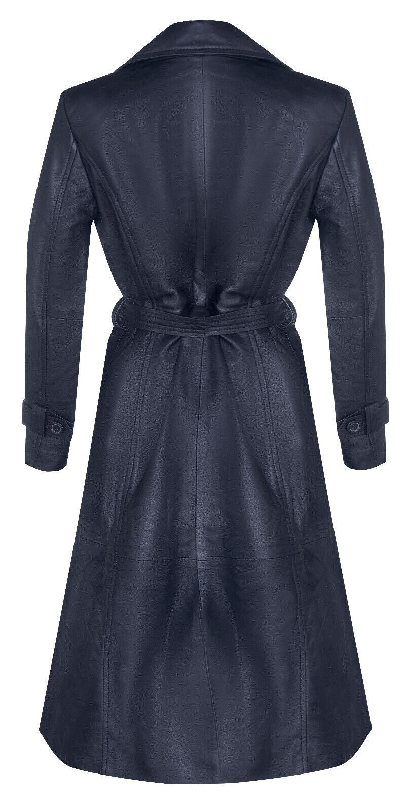 Womens Full Length Trench Coat-Alhambra