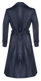 Womens Full Length Trench Coat-Alhambra