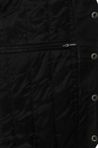 Men's Premium Lamb Nappa Leather Waistcoat TEDDY - Black Classic