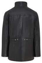 Men’s Leather Military Jacket Outwear Trenchcoat - Field