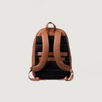 The Philos Brown Leather Backpack