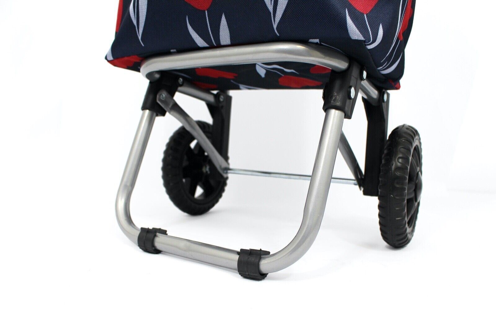 40L Lightweight Shopping Trolley Wheeled Folding Durable Cart Strong Bag Grocery