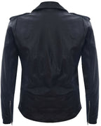 Mens Cow-Hide Black Brando Jacket -Venice