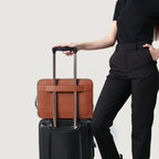 The Baxter Brown Leather Laptop Sleeve