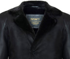 Men's Reefer Leather Blazer Jacket`- Pablo