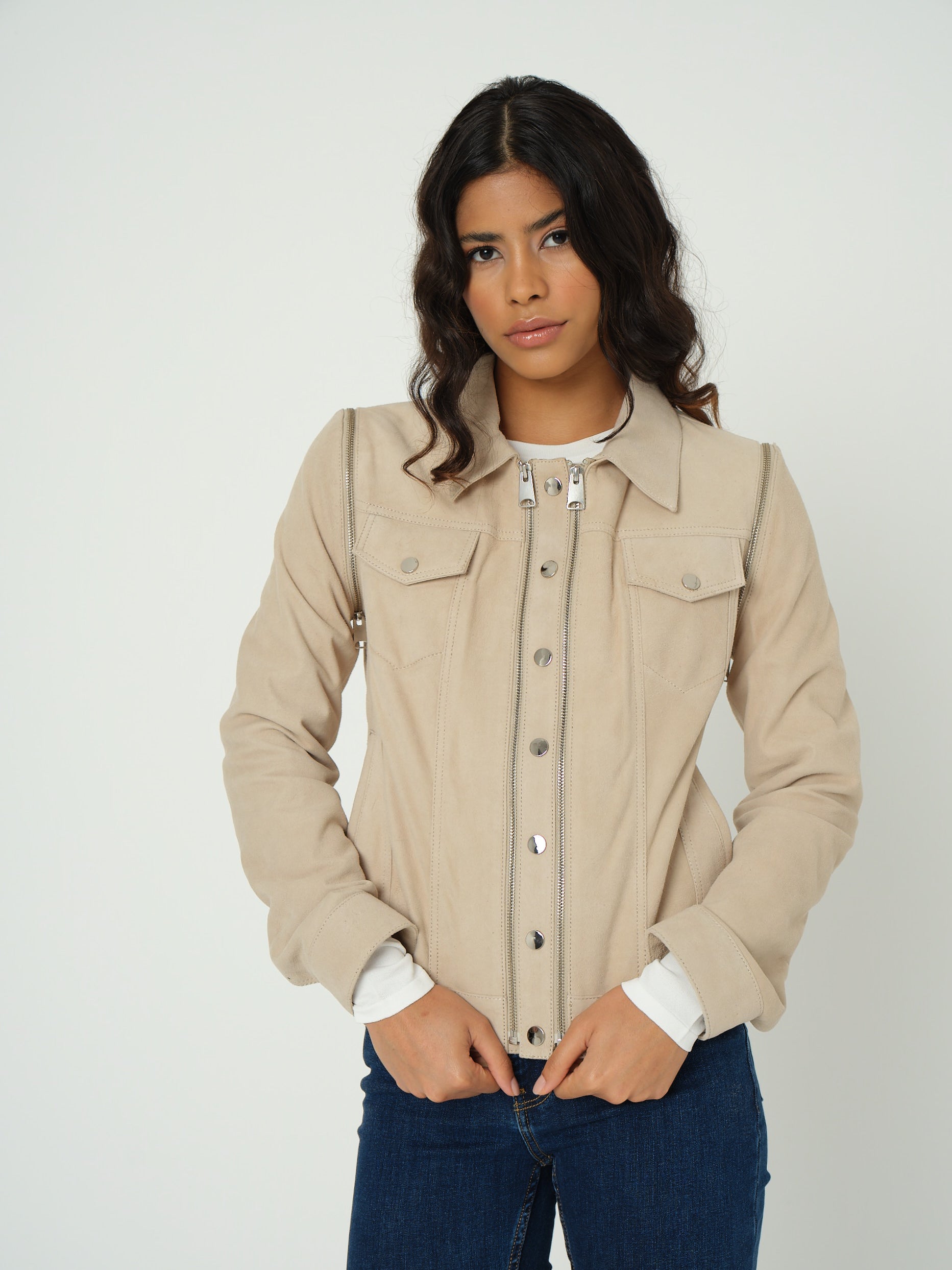 Sarah Suede Jacket