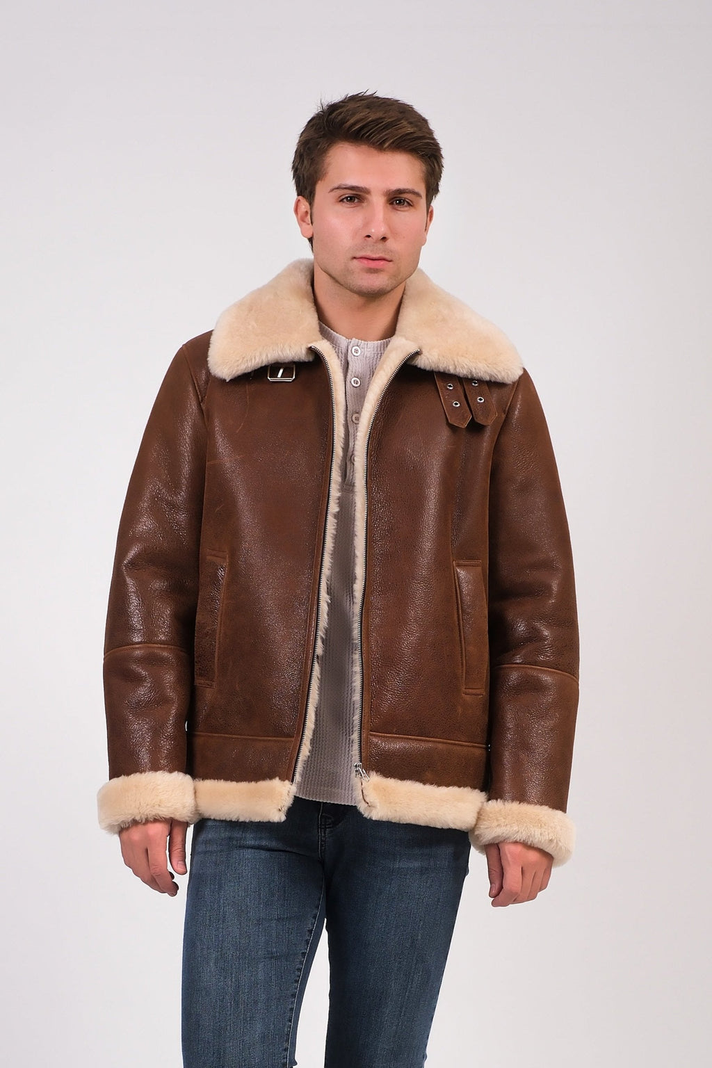 Rupert Shearling Aviator Jacket