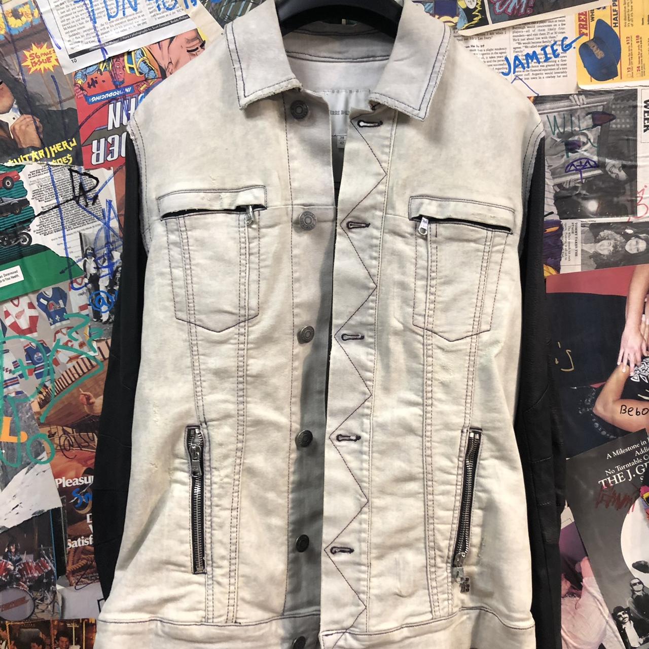 Custom Eduardo Blue Leather Jacket