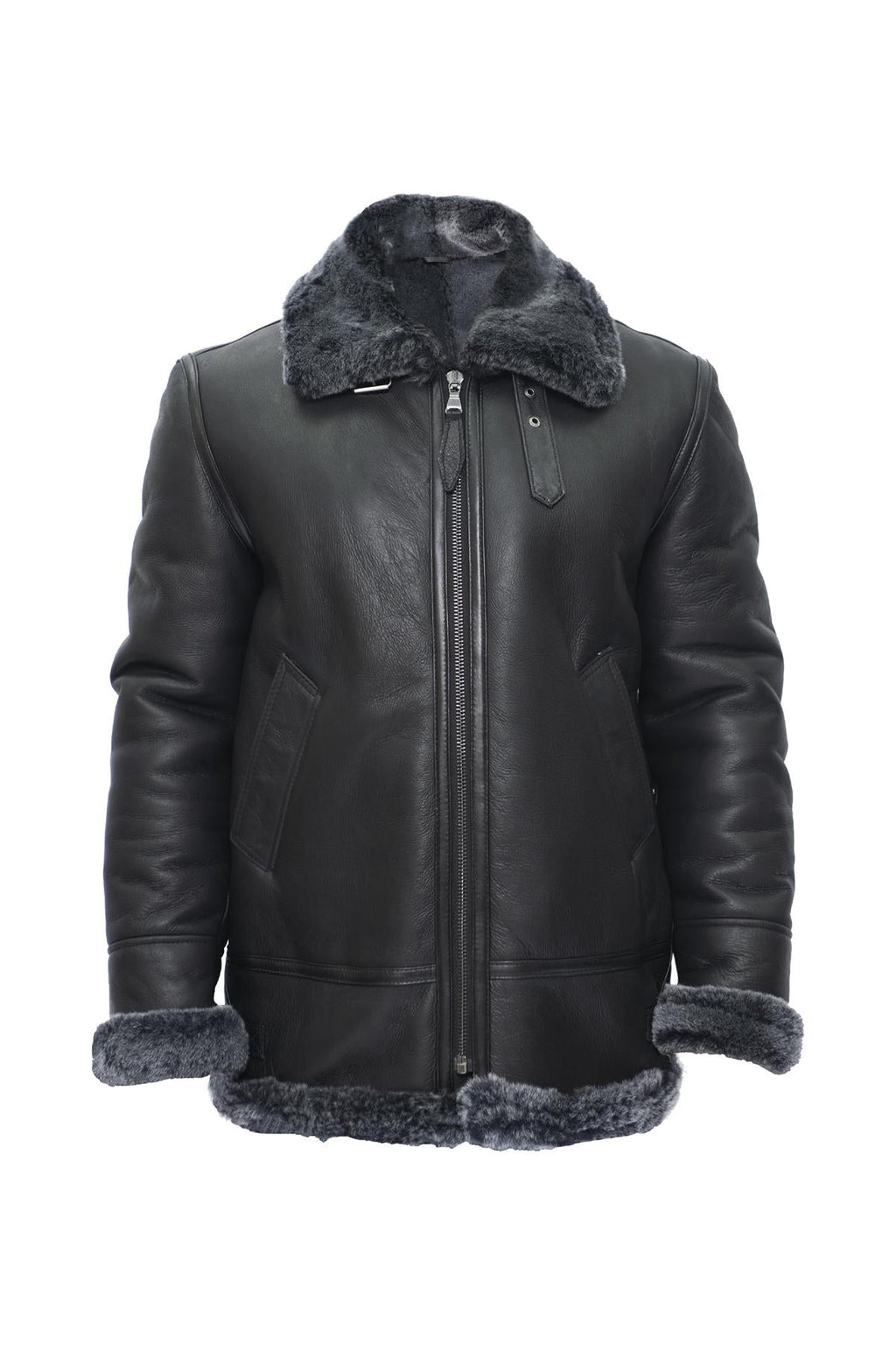 Mens B3 Aviator Flying Sheepskin Jacket-Alhambra