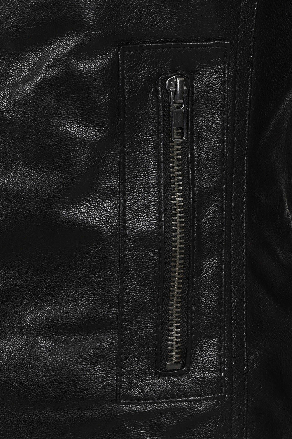 CHLOE Women's Black Leather Biker Jacket - Lamb Nappa Premium