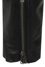 CHLOE Women's Black Leather Biker Jacket - Lamb Nappa Premium