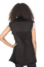 Women's Toscana Sheepskin Long Gilet-Sorocaba