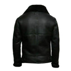 SWAT JACKET Genuine Leather Motorcycle Style Shearling Jacket For Men
