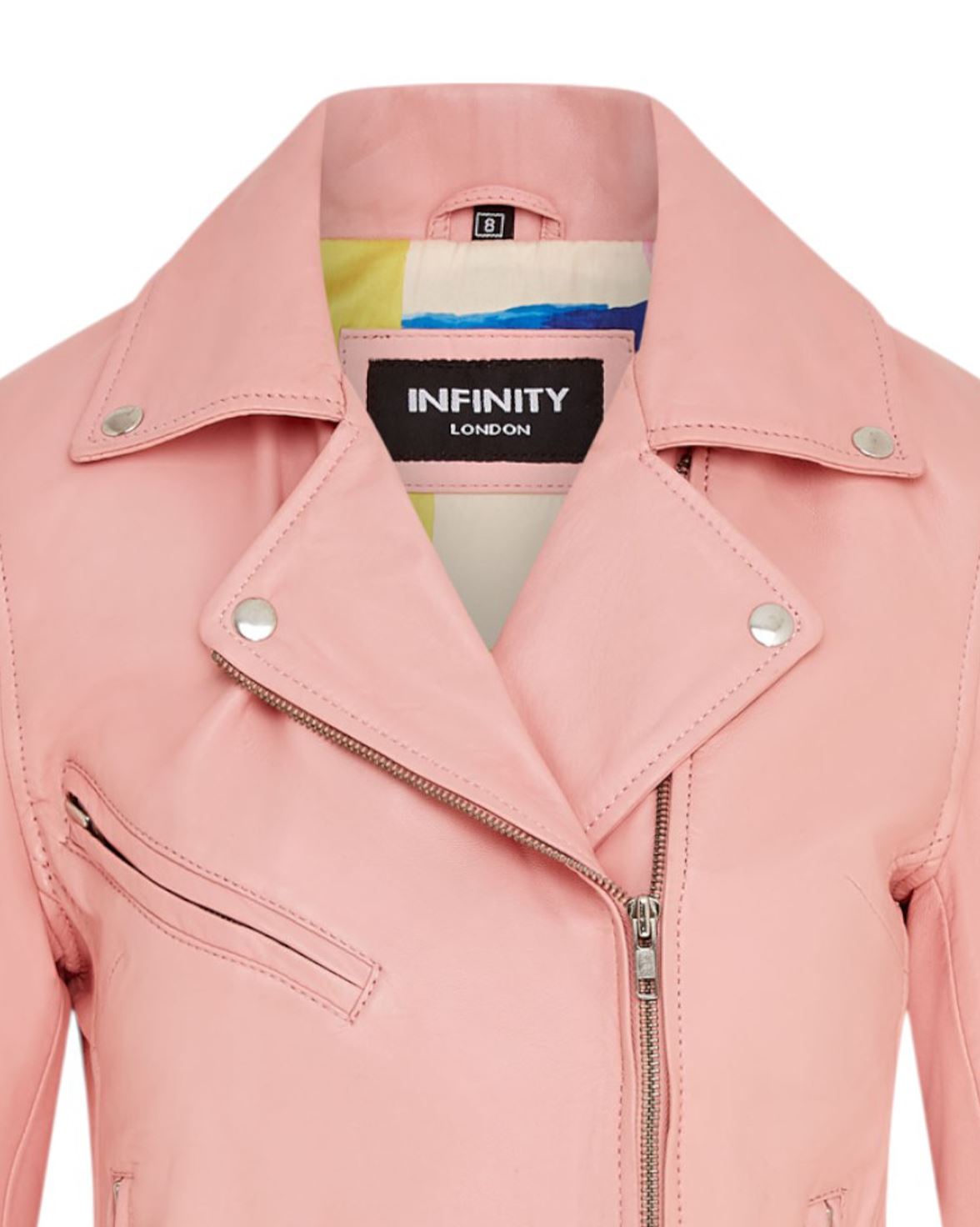 Women's Classic Brando Biker Leather Jacket - Broome