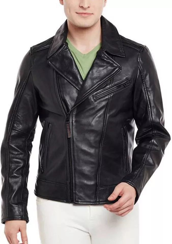 NATURAL Genuine Leather Men's Jacket