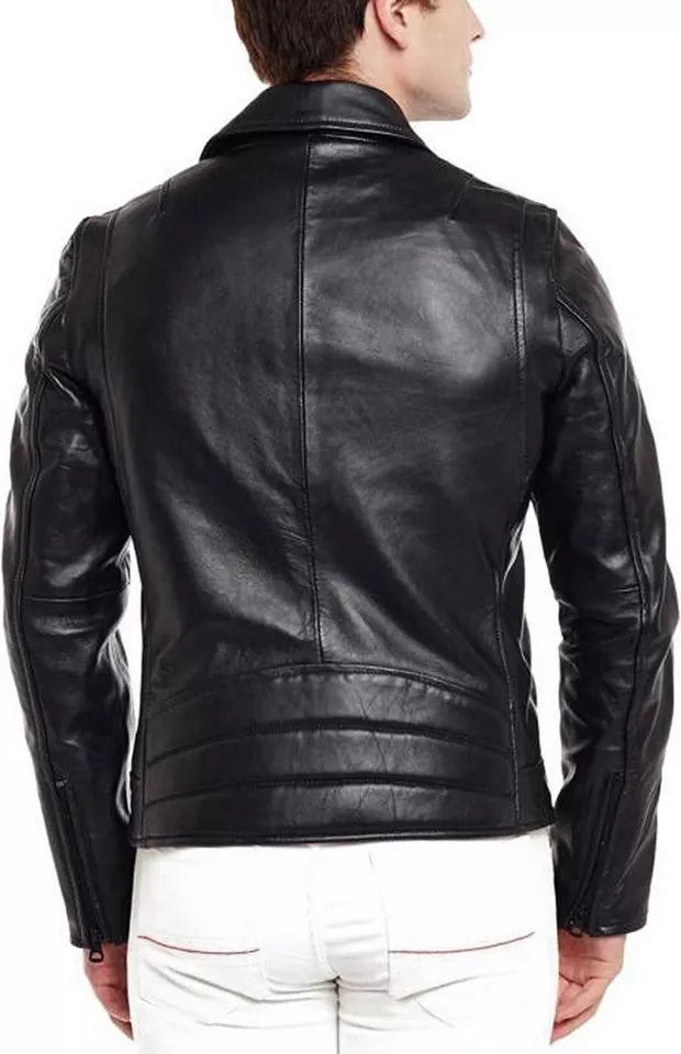 NATURAL Genuine Leather Men's Jacket