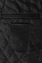 FONZY Classic Calf Leather Biker Jacket - Black Genuine Leather