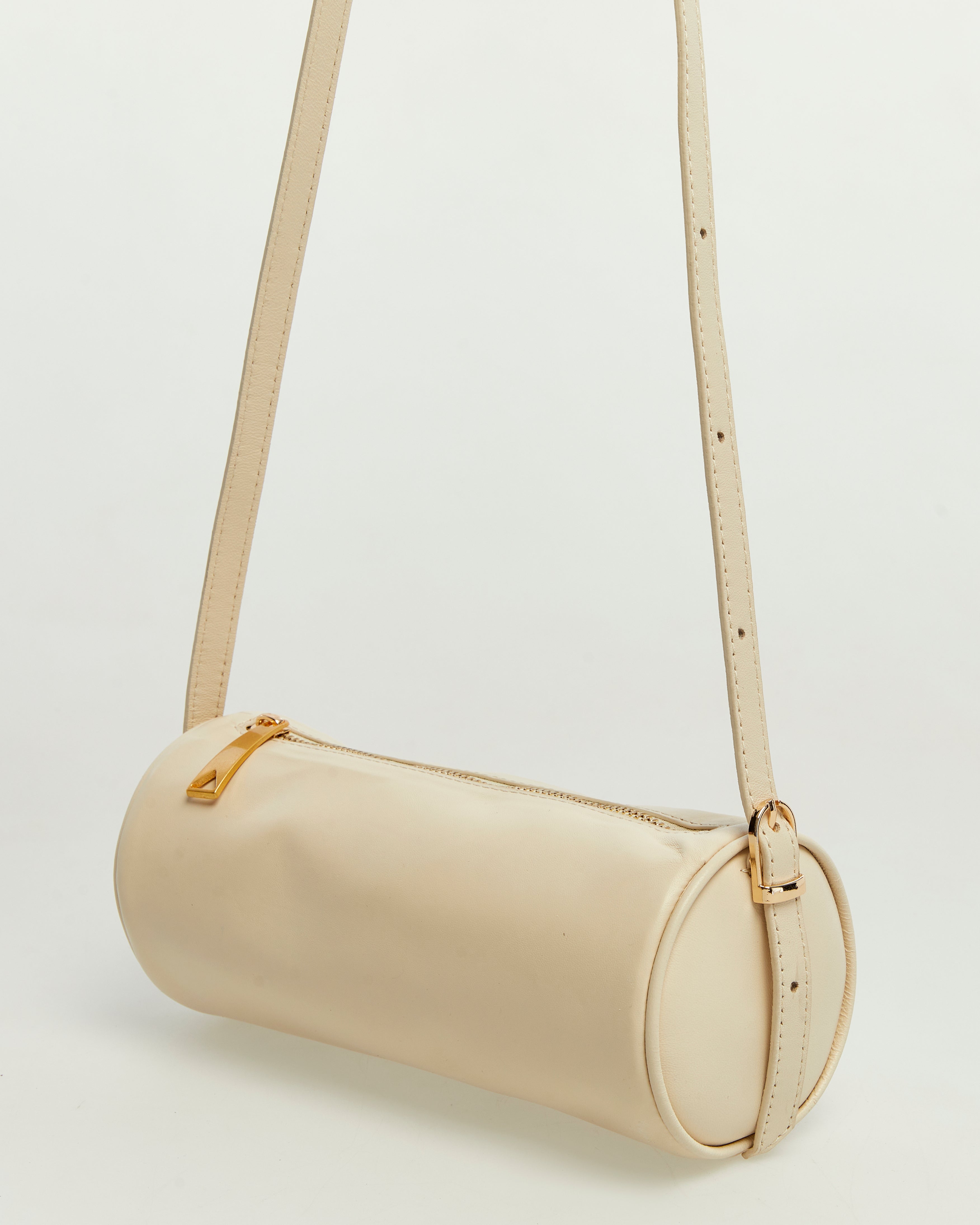 Harley Beige Leather Handbag