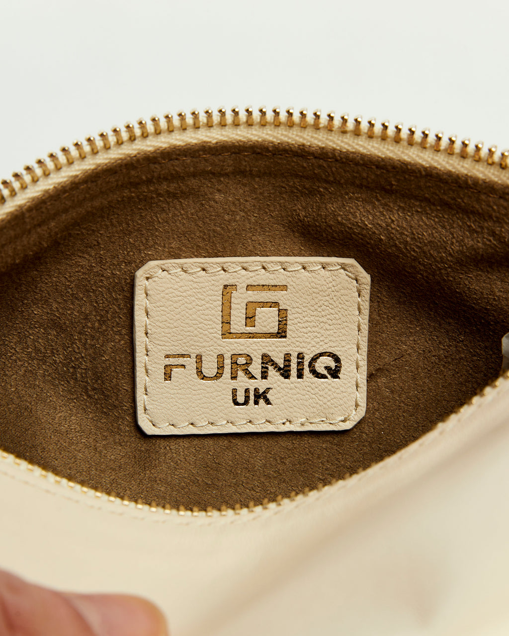 Harley Beige Leather Handbag