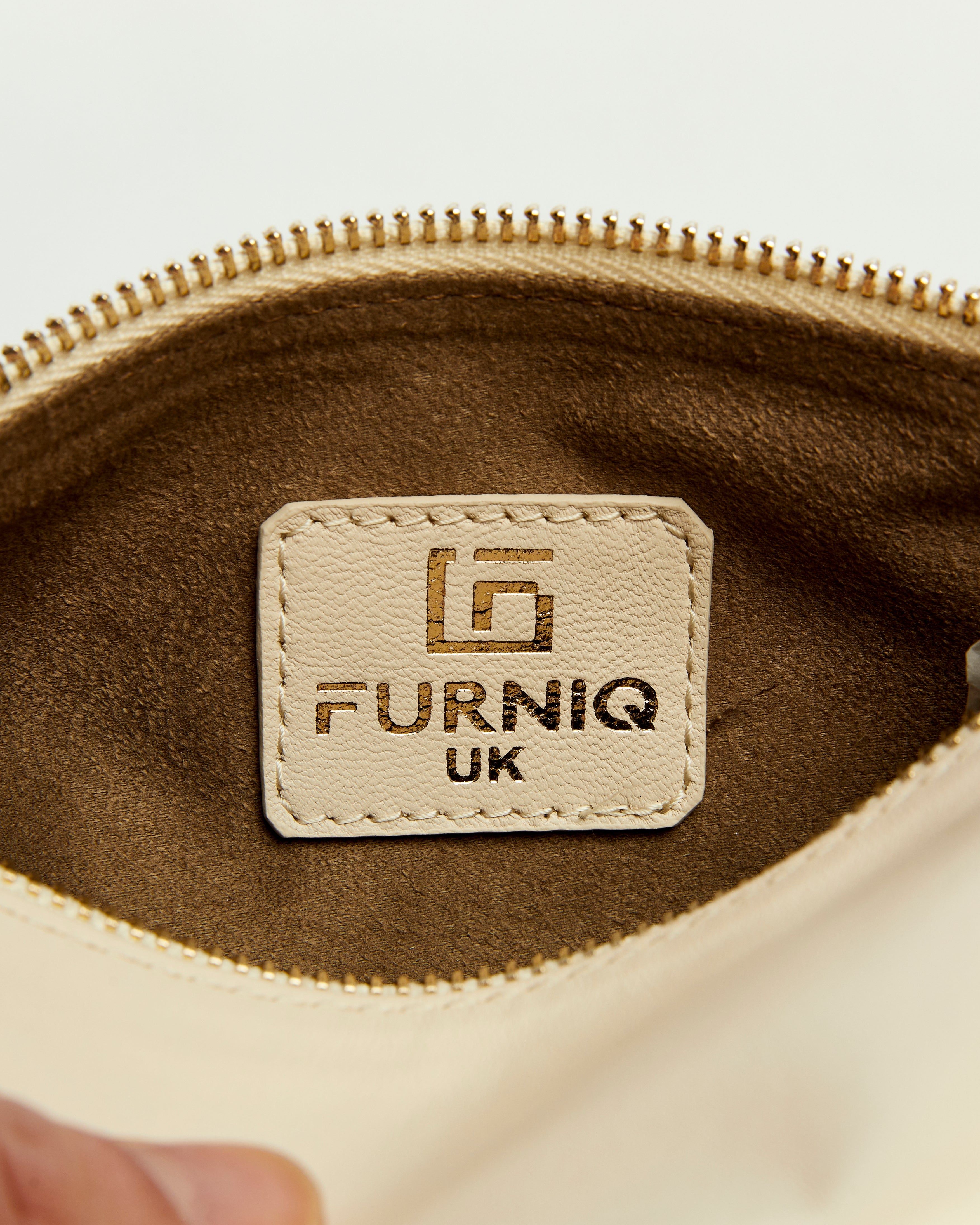 Harley Beige Leather Handbag