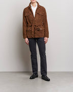 Custom Yasir Ashfaq Suede Jacket