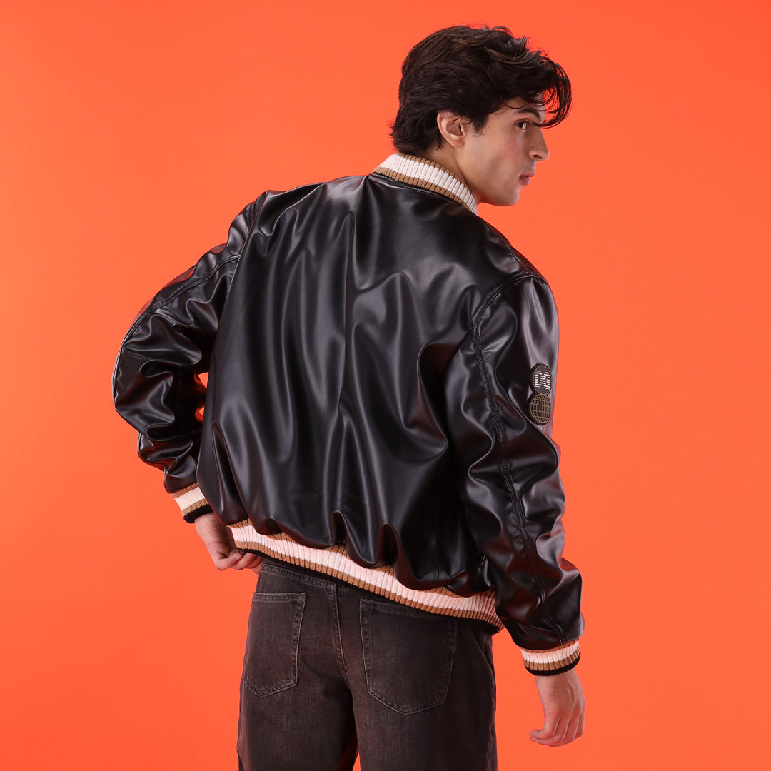 Leather jacket
