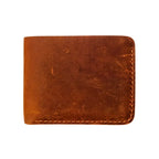 Rust Leather Wallet for Men