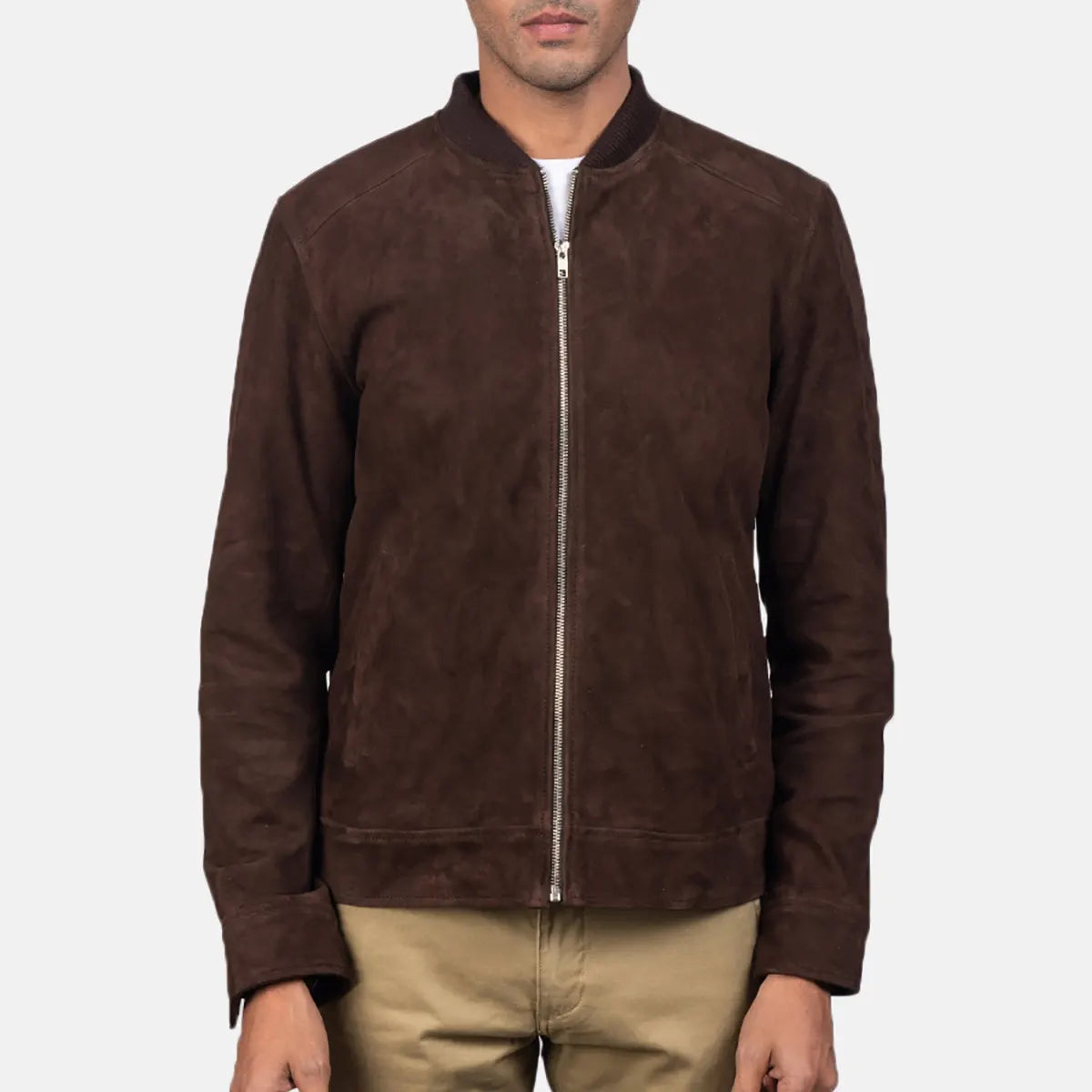 Men’s Brown Suede Jacket