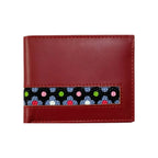Red Leather Men's Wallet