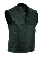 Leatherick Anarchy Club Inspired Leather Vest