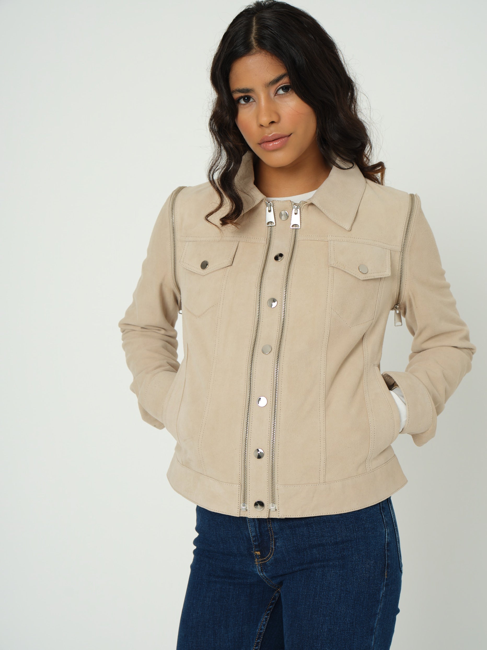 Sarah Suede Jacket