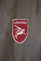 TOMMY Genuine Leather Pilot Jacket - Detachable Fur Collar