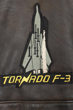 TOMMY Genuine Leather Pilot Jacket - Detachable Fur Collar