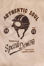 TOMMY Genuine Leather Pilot Jacket - Detachable Fur Collar