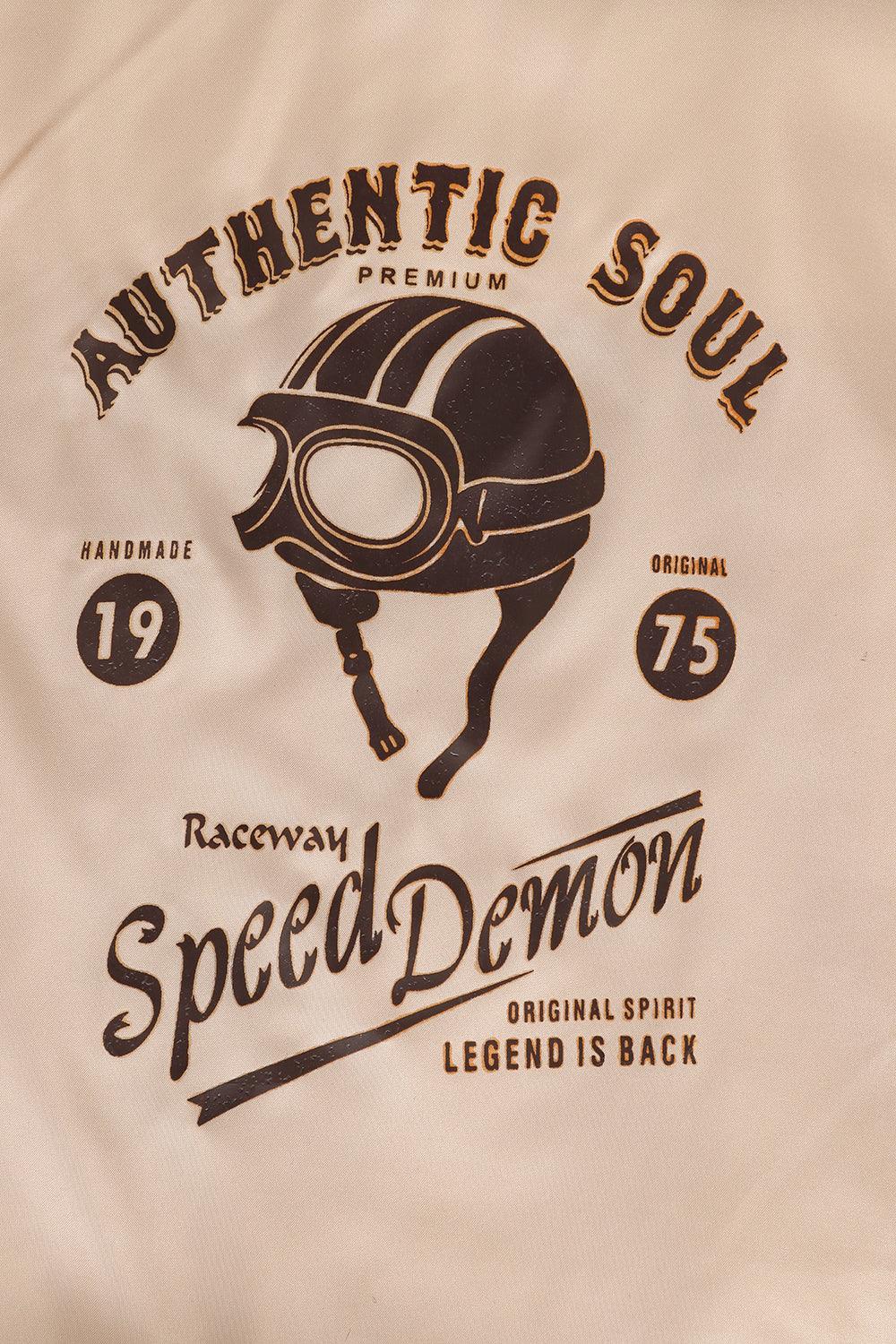 TOMMY Genuine Leather Pilot Jacket - Detachable Fur Collar