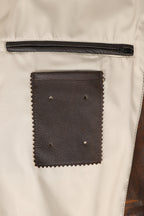 TOMMY Genuine Leather Pilot Jacket - Detachable Fur Collar
