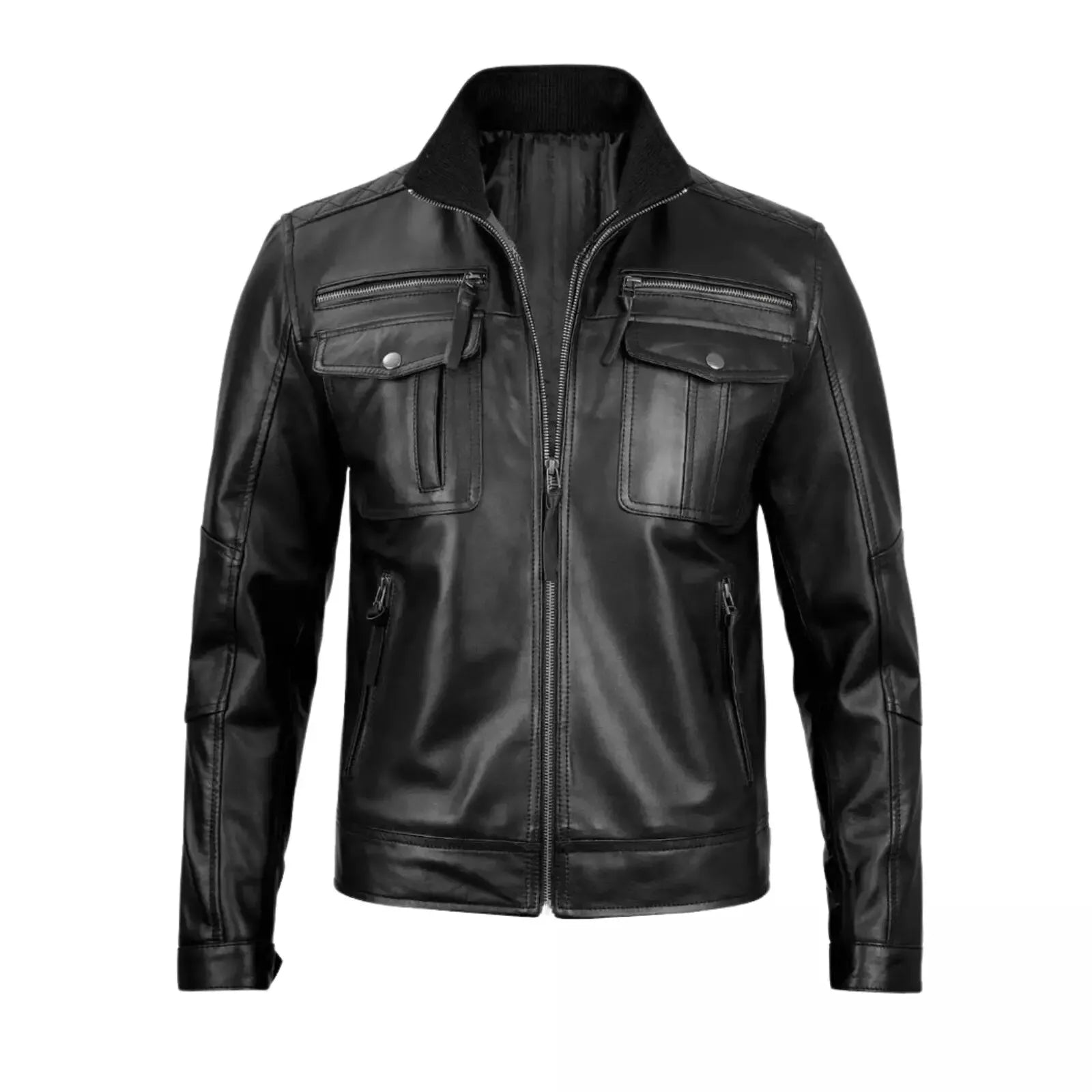 Men's Moffit Cafe Racer Leather Jacket