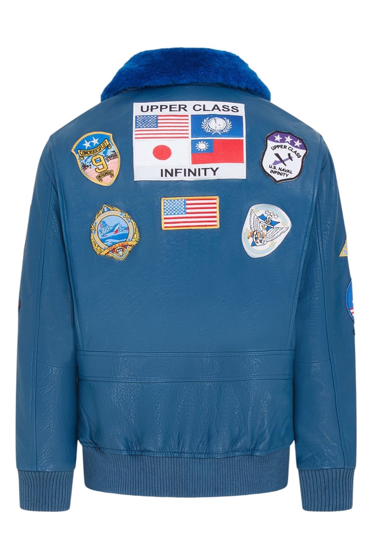 Mens Top Gun A2 Leather Bomber Jacket-San Diego