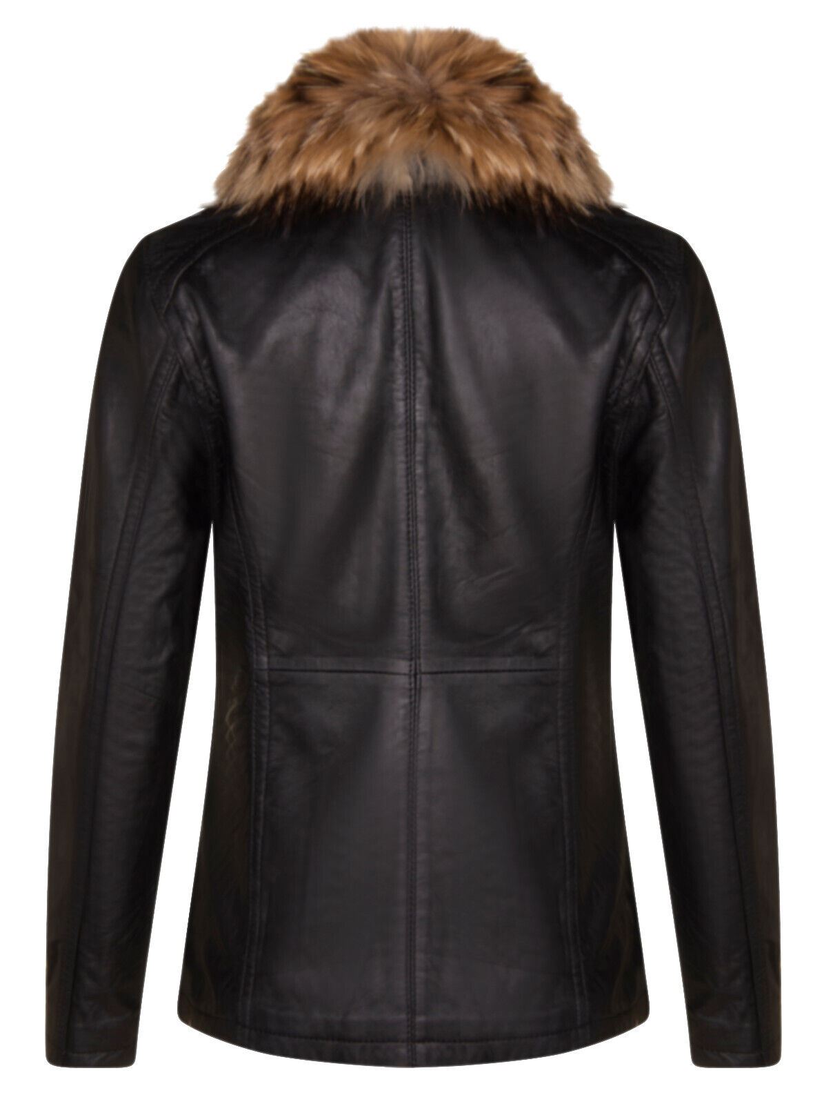 Womens Leather Parker Jacket-Arvada