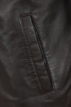 ANDREW Men's Premium Lamb Nappa Leather Jacket - Black Classic