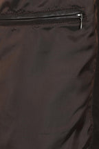 ANDREW Men's Brown Lamb Nappa Leather Jacket - Classic Design