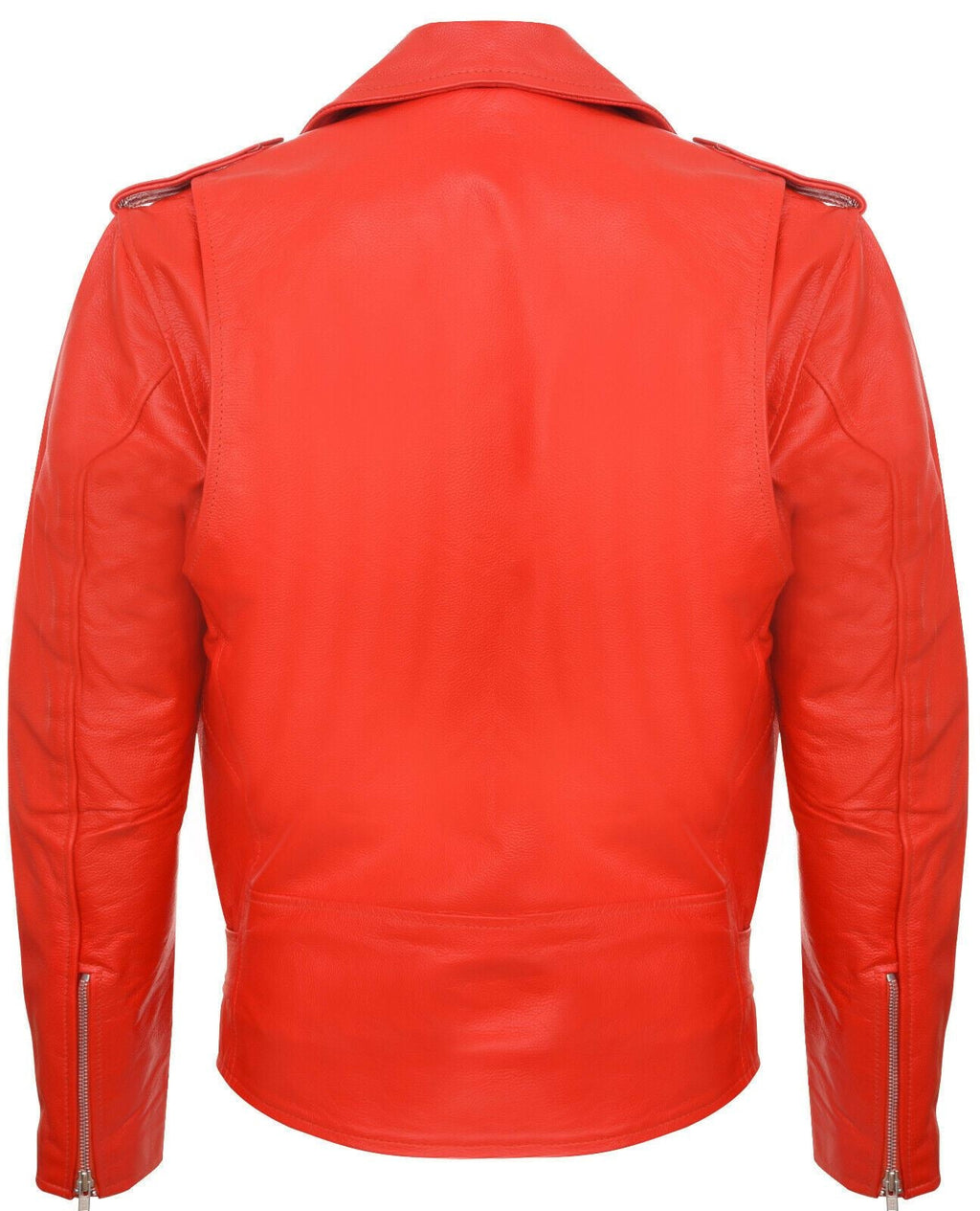 Mens Cow-Hide Black Brando Jacket -Venice
