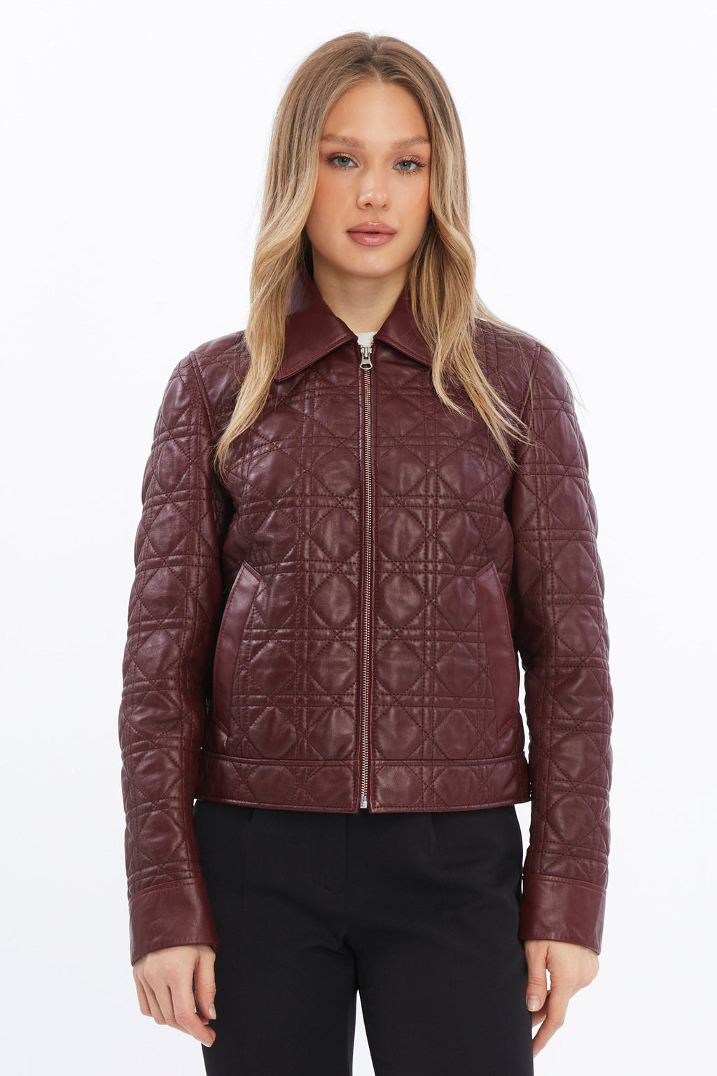 Chloe Quilted Leather Jacket