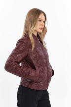 Chloe Quilted Leather Jacket