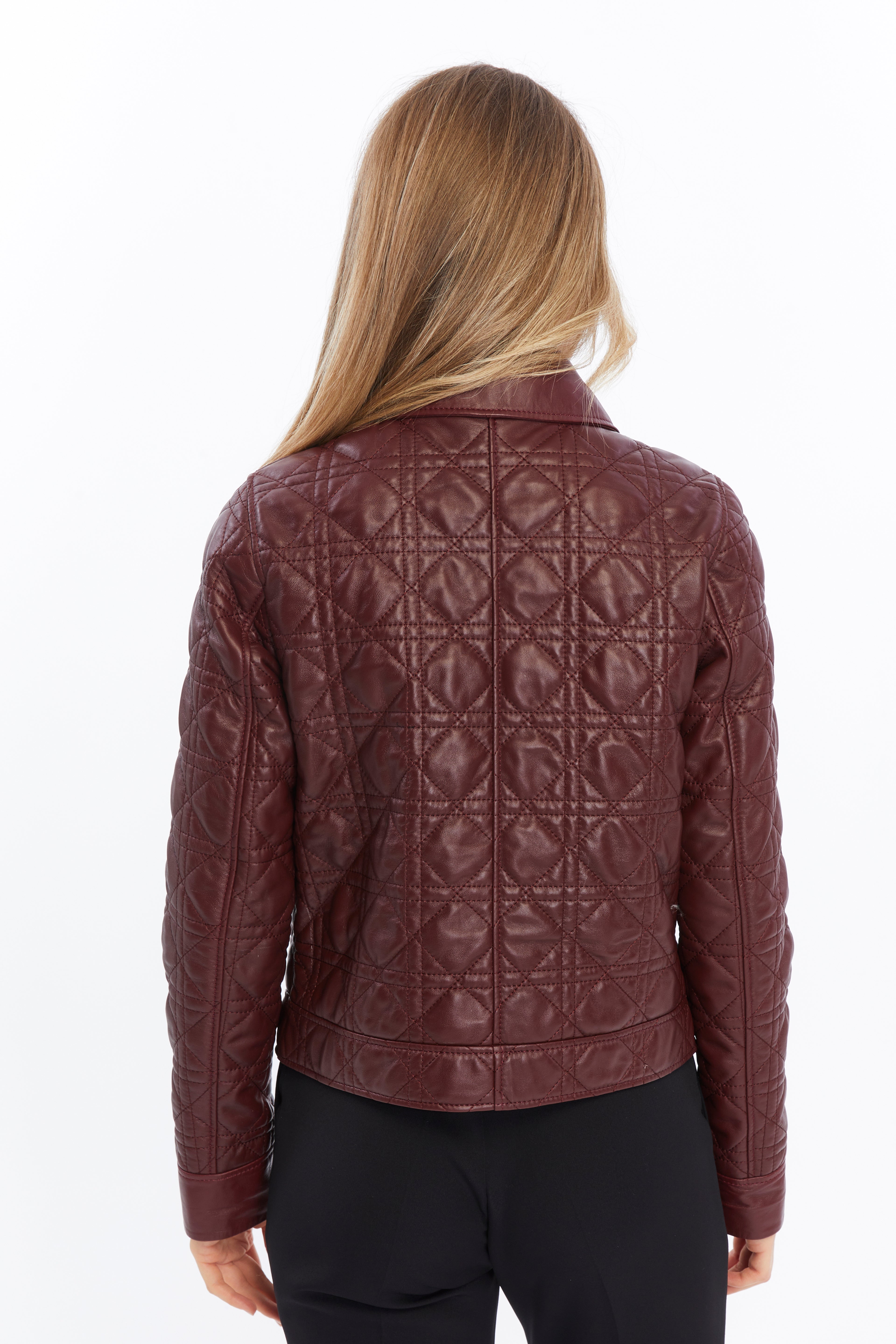 Chloe Quilted Leather Jacket