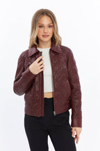 Chloe Quilted Leather Jacket