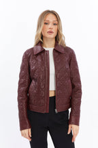 Chloe Quilted Leather Jacket