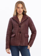 Tabitha Leather Coat