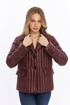 Tabitha Leather Coat