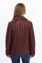 Tabitha Leather Coat